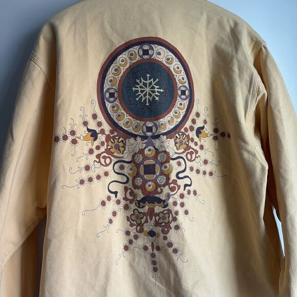 Vintage Swell Cotton Yellow Lightweight Jacket - M - Picture 2 of 8